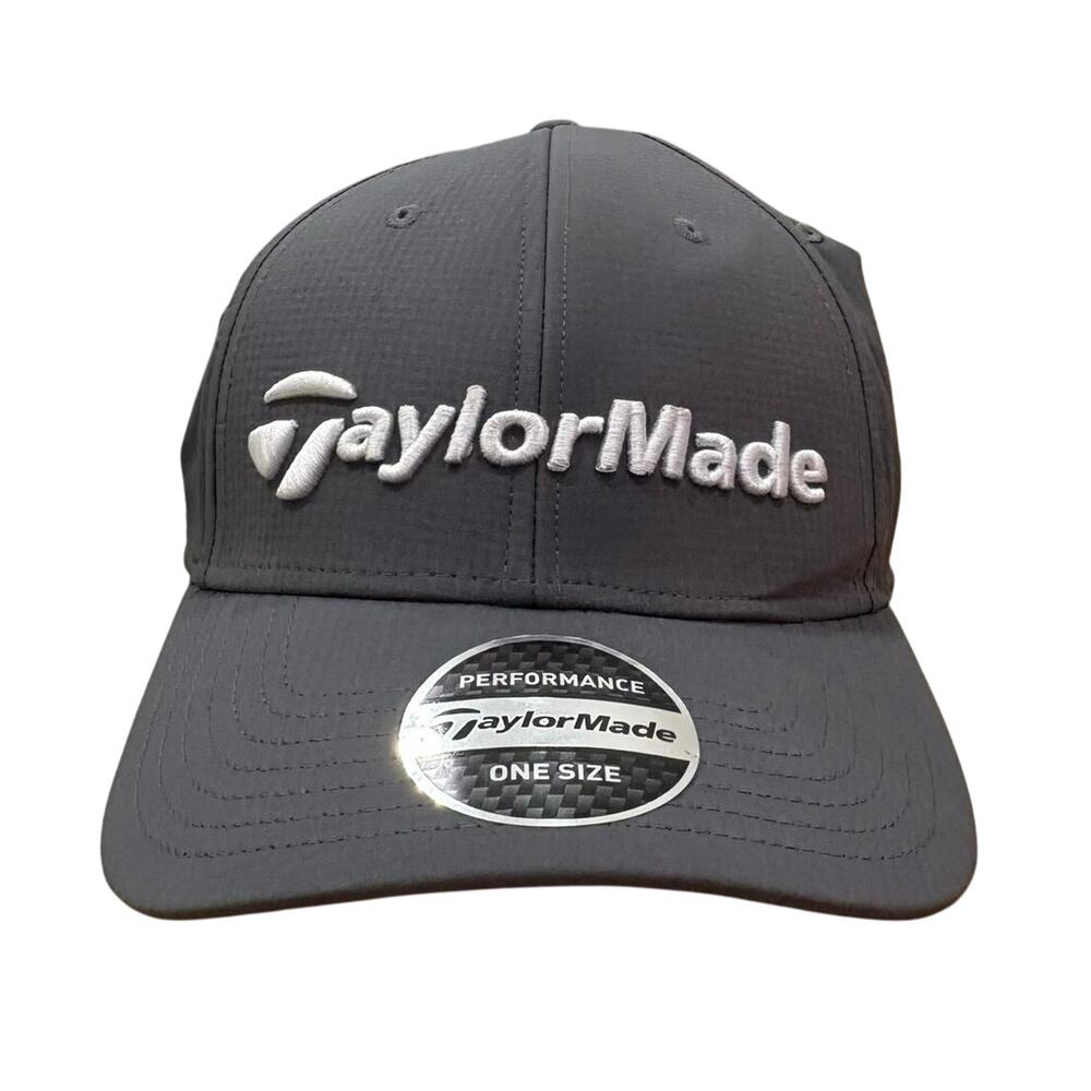 TaylorMade TP5 Stealth Performance Gray Adjustable Tour Authentic Hat Cap Golf
